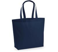 Westford Mill Baumwolltasche WM225 - Premium Cotton Maxi 35 x 39 x 13,5 cm French Navy