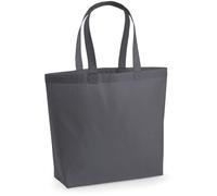 Westford Mill Baumwolltasche WM225 Einkaufstasche Graphite Grey 35 x 39 x 13,5 cm