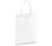 Westford Mill Baumwolltasche Mini W103 white 19 x 25 cm