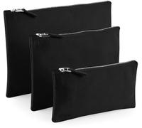 WM530 Westford Mill Canvas Accessory Case Black L (20 x 28 cm)