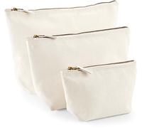 Westford Mill - Canvas Accessory Bag Natural, S (13\