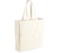 Westford Mill Classic Canvas Shopper Einkaufstasche W108 natural 39 x 42 x 13 cm