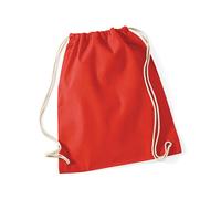 Westford Mill - Cotton Gymsac Bright Red, 37 x 46 cm