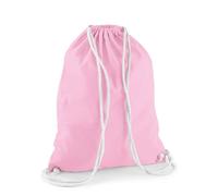 WM110 Westford Mill Cotton Gymsac Classic Pink 37 x 46 cm