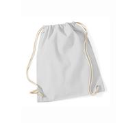 Westford Mill - Cotton Gymsac Light Grey, 37 x 46 cm