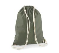 WM110 Westford Mill Cotton Gymsac Olive Green 37 x 46 cm