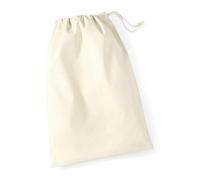 Westford Mill - Cotton Stuff Bag Natural - Gr. - XL (49 x 75 cm)