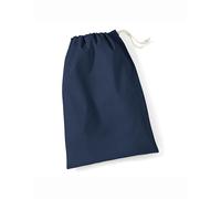 Westford Mill - Cotton Stuff Bag Navy - Gr. - S (25 x 30 cm)