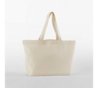 Westford Mill EarthAware® Baumwolltasche Große Einkaufstasche Shopper Strandtasche Schwimmbadtasche Natur