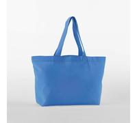 Westford Mill EarthAware® Baumwolltasche Große Einkaufstasche Shopper Strandtasche Schwimmbadtasche Blau (Cornflower)