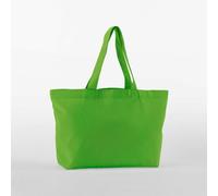 Westford Mill EarthAware® Baumwolltasche Große Einkaufstasche Shopper Strandtasche Schwimmbadtasche Grün (Apfel)