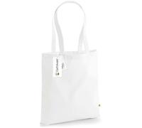 Westford Mill EarthAware Bio Baumwolltasche W801 white 38 x 42 cm