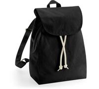 WM880 Westford Mill EarthAware Rucksack Bio-Baumwolle Black 26 x 38 x 14 cm