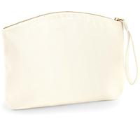 Kosmetiktasche Westford Mill EarthAware Organic Wristlet Bag 2 Größen L (28 X 22 CM) Natur