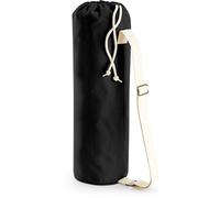 Westford Mill EarthAware Bio Yogamatten-Tasche Seesack W816 black 19 x 69 cm