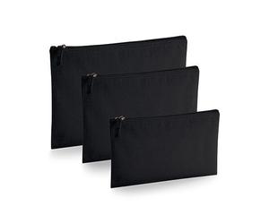 Westford Mill EarthAware® Organic Accessory Pouch Kulturbeutel in 3 Größen Schwarz M