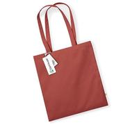 Westford Mill EarthAware® Organic Bag Shopper Baumwolltasche/Einkaufstasche in 13 verschiedenen Farben Orange Rust