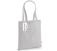 Westford Mill EarthAware® Organic Bag Shopper Baumwolltasche/Einkaufstasche in 13 verschiedenen Farben Light Grey