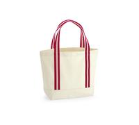 WM690 Westford Mill EarthAware Bootstasche Bio-Baumwolle Natural 36 x 36 x 16 cm