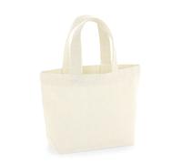 WM845 Westford Mill EarthAware Organic Marina Mini Bag Natural 26 x 21 x 10 cm