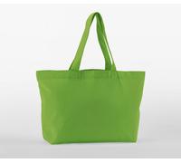 WESTFORD MILL EARTHAWARE® ORGANIC TWILL SHOPPER APPLE GREEN