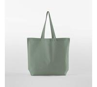 Westford Mill große Baumwolltasche Shopper Einkaufstasche Maxi Grün (Dusty)