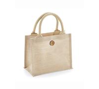 Westford Mill - Juco Mini Gift Bag Natural, 26 x 22 x 14 cm