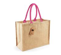 WM407 Westford Mill Jute Classic Shopper Natural 42 x 33 x 19 cm