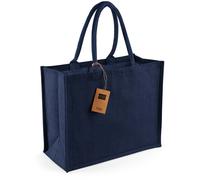 Westford Mill Jutetasche WM407 Classic 42 x 33 x 19 cm Navy