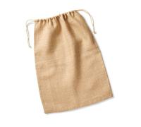 WM415 Westford Mill Jutetasche Jutebeutel Natural S (25x30cm)