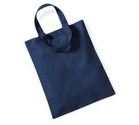 WM104 Westford Mill Mini Einkaufstasche French Navy 26 x 32,5 cm
