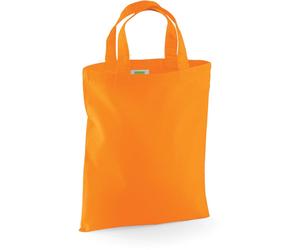 Westford Mill Mini Tragetasche Einkaufstasche W104 orange 26 x 32,5 cm