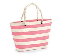 Westford Mill - Nautical Beach Bag Natural, 36 x 35 x 18 cm
