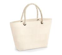 Westford Mill - Nautical Beach Bag Natural, 36 x 35 x 18 cm