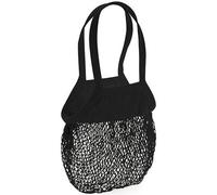 Westford Mill Netztasche Einkaufstasche Obstbeutel Einkaufsnetz Gemüsebeutel Schwarz