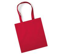 Westford Mill Organic Premium Cotton Maxi Bag Shopper Classic Red