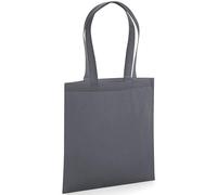 Westford Mill Organic Premium Cotton Bag Shopper Graphite Grey