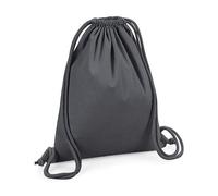 Westford Mill Organic Premium Cotton Gymsac Graphite Grey