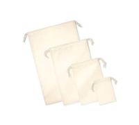 Westford Mill - Organic Premium Cotton Stuff Bag Natural - Gr. - S (23 x 34 cm)