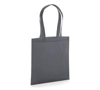 Westford Mill Organic Premium Cotton Bag Shopper Graphite Grey