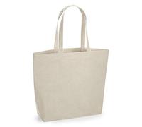 Westford Mill Organic Umhängetasche aus Bio -Baumwolle Einkaufstasche zum Umhängen Beige (Myrobalan Stone)