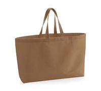 Westford Mill Oversized Canvas Bag Caramel 56 x 41 x 16 cm (WM696)