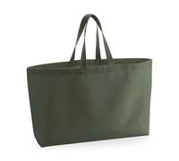 Westford Mill Oversized Canvas Bag Olive Green 56 x 41 x 16 cm (WM696)