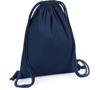 WM260 Westford Mill Turnbeutel aus Bio-Baumwolle French Navy 37 x 46 cm