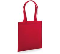 Westford Mill Organic Premium Cotton Maxi Bag Shopper Classic Red