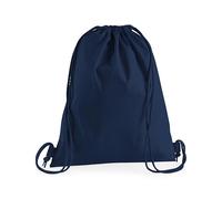 Westford Mill - Premium Cotton Gymsac French Navy, 37 x 46 cm