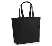 Westford Mill - Premium Cotton Maxi Bag Black, 35 x 39 x 13\