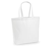 Westford Mill - Premium Cotton Maxi Bag White, 35 x 39 x 13\