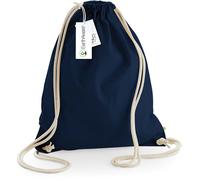 Westford Mill Schwerer EarthAware Bio Turnbeutel Sportbeutel W810 french navy 37 x 47 cm