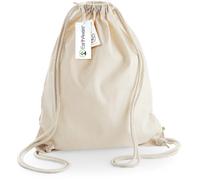 WM810 Westford Mill EarthAware Organic Gymsac Natural 37 x 47 cm